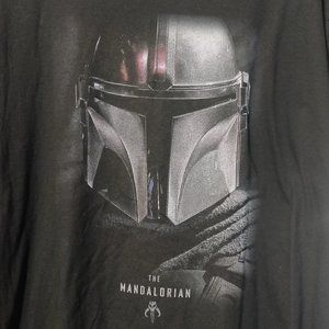 Star Wars The Mandalorian T-Shirt Black XL